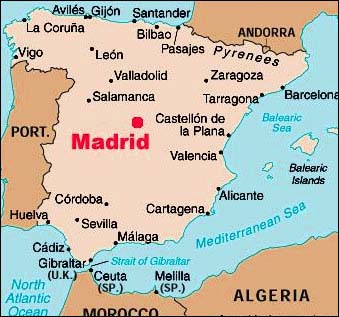 Madrid Map